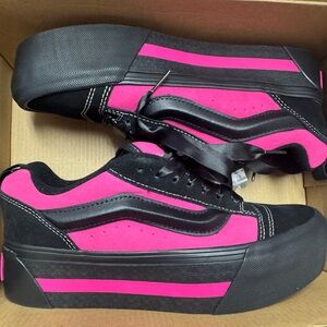 Vans Knu Skool Platform Shoes NIB